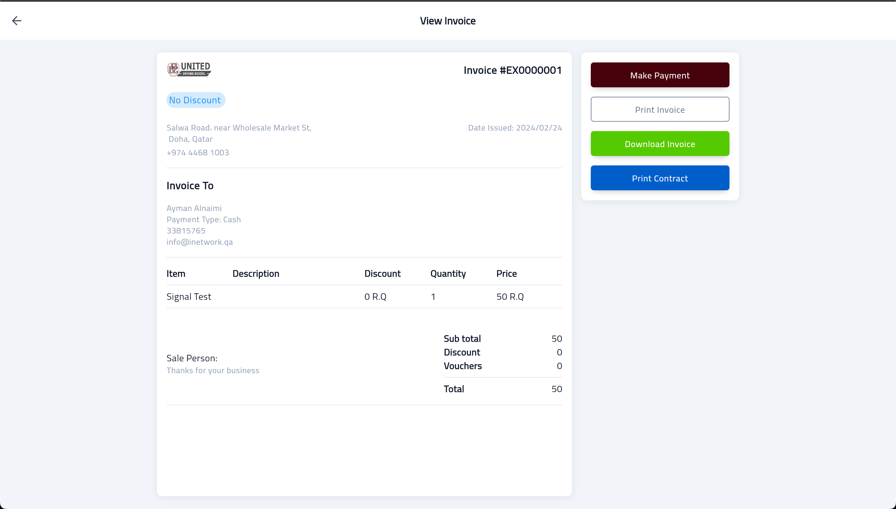 Driving School Dashboard screenshot 12