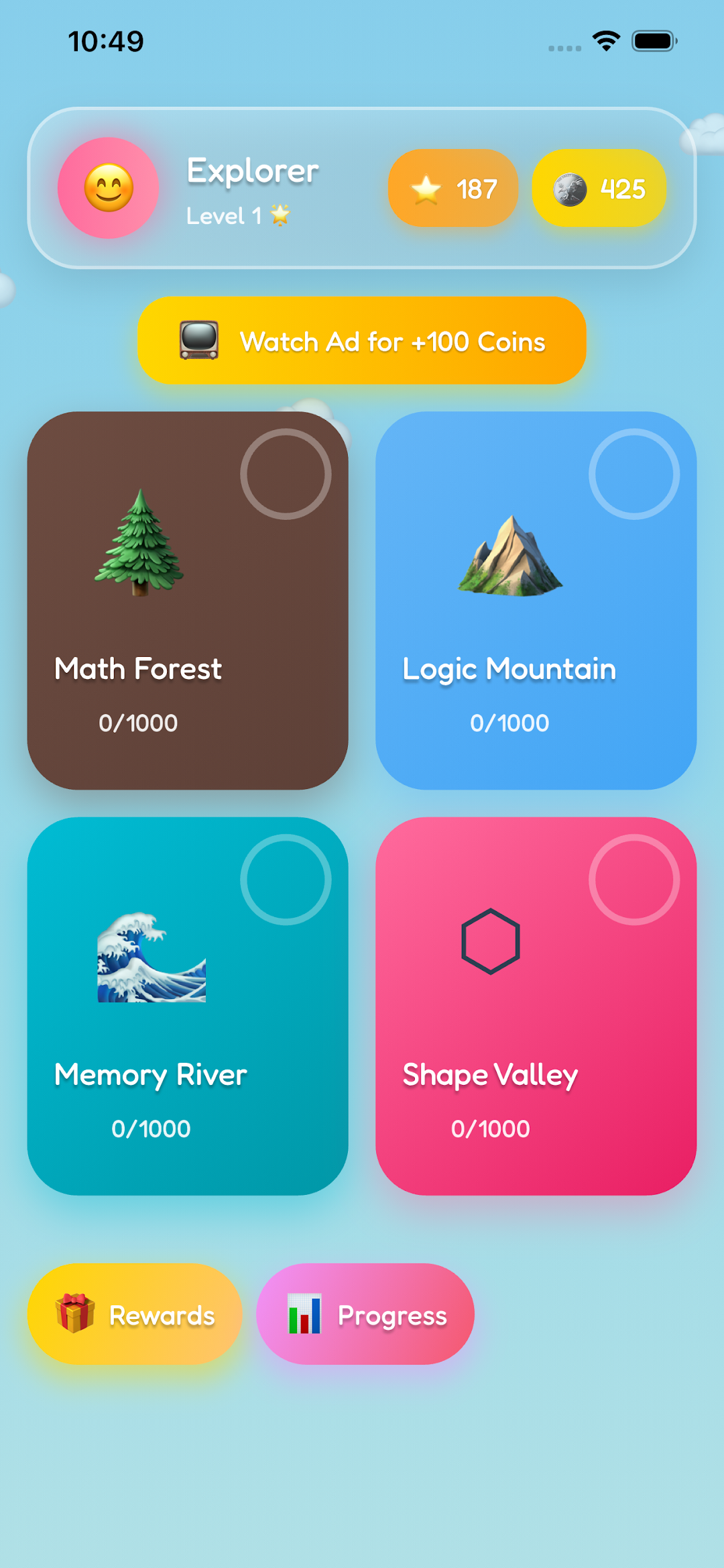 Brain Land screenshot 1