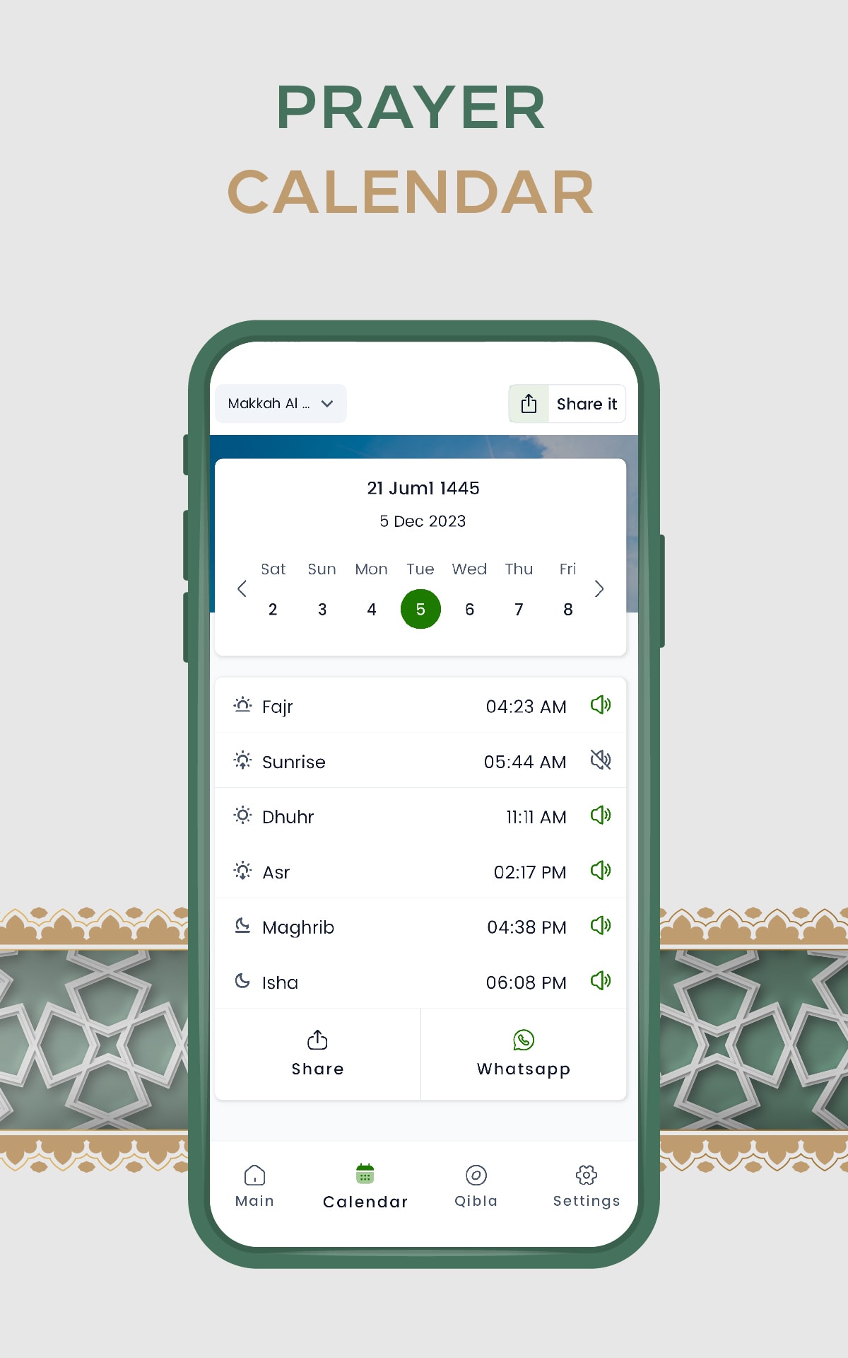 Prayer Times screenshot 3