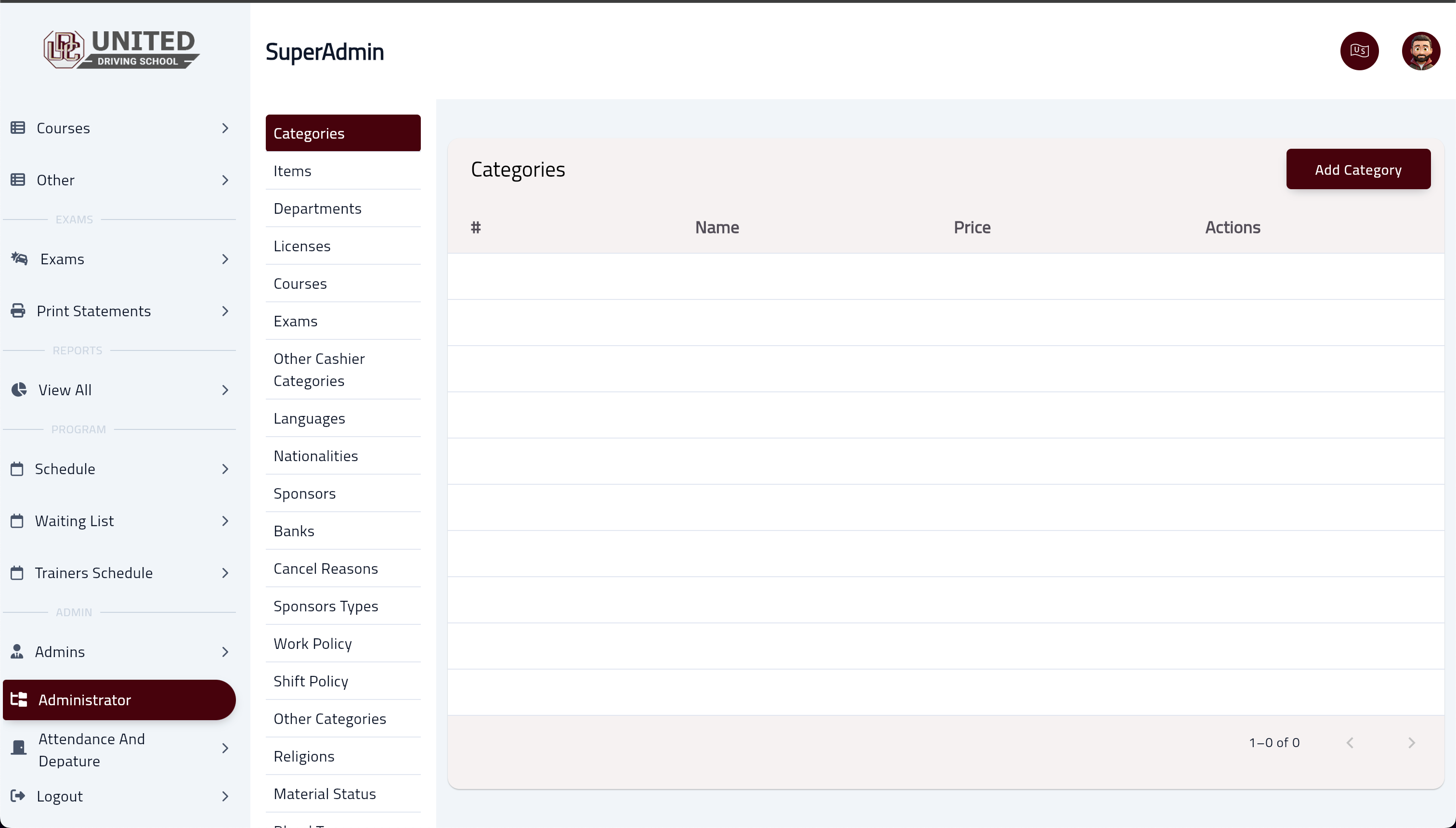Driving School Dashboard screenshot 10