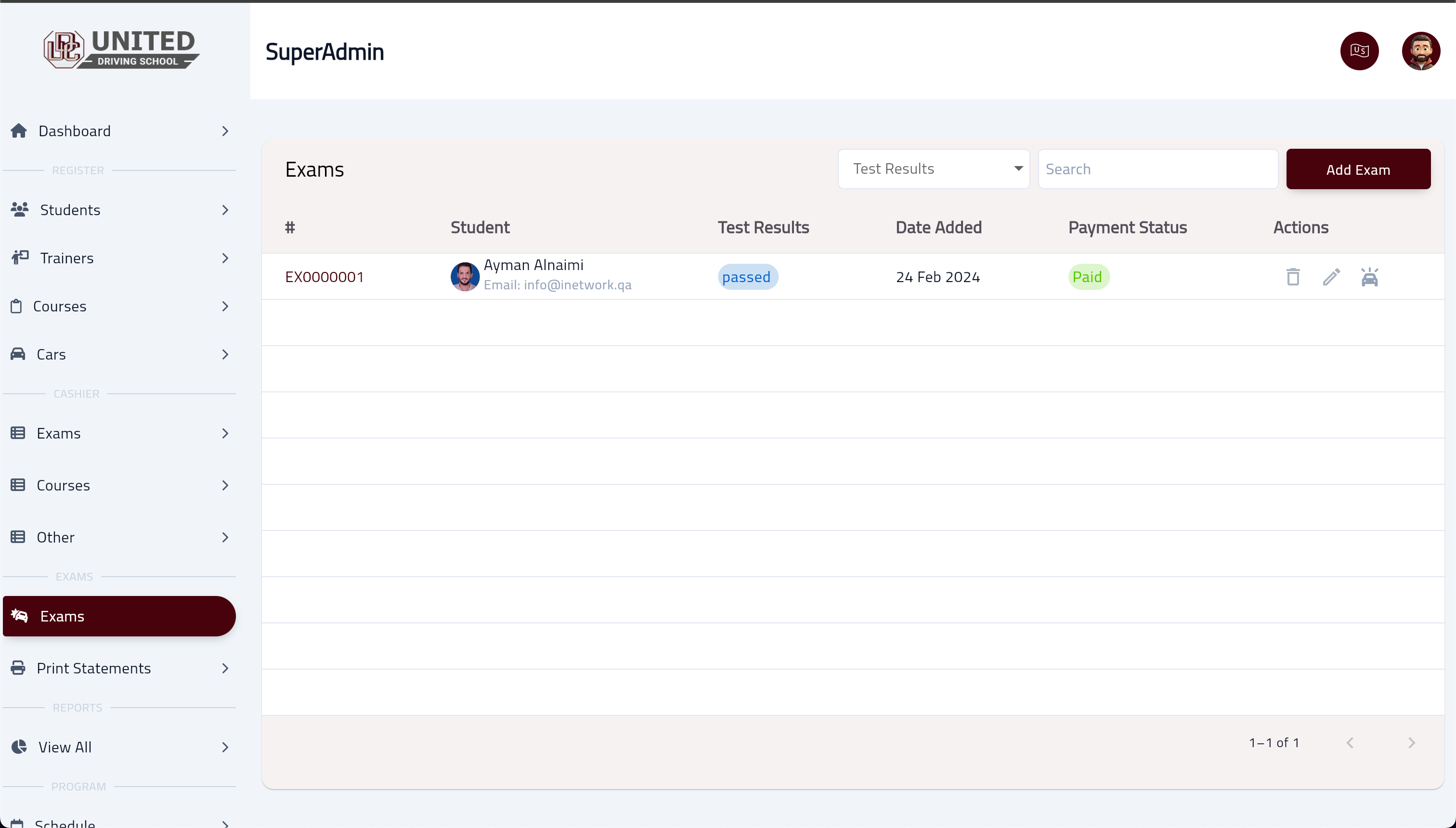 Driving School Dashboard screenshot 7